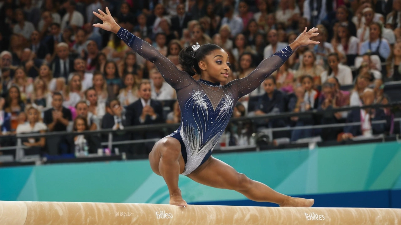 Simone Biles Estreia na Ginástica nas Olimpíadas de Paris