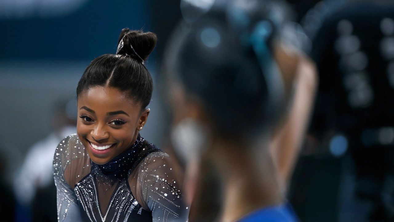 Foto Viral de Simone Biles e Shaquille O'Neal nas Olimpíadas de 2024 Encanta os Fãs