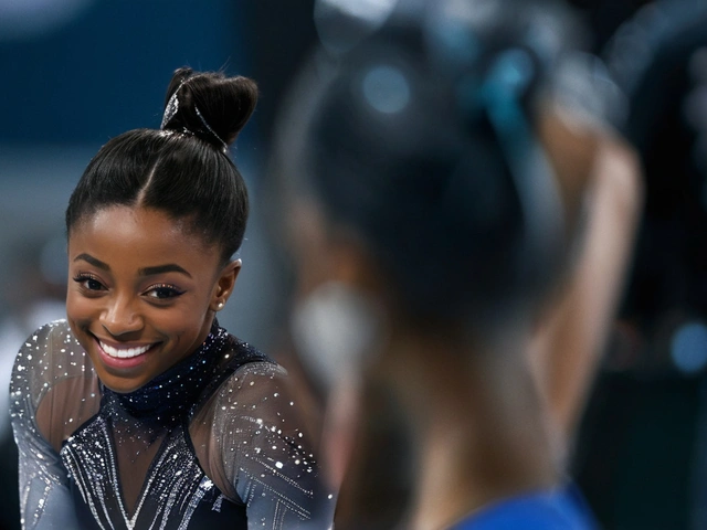 Foto Viral de Simone Biles e Shaquille O'Neal nas Olimpíadas de 2024 Encanta os Fãs