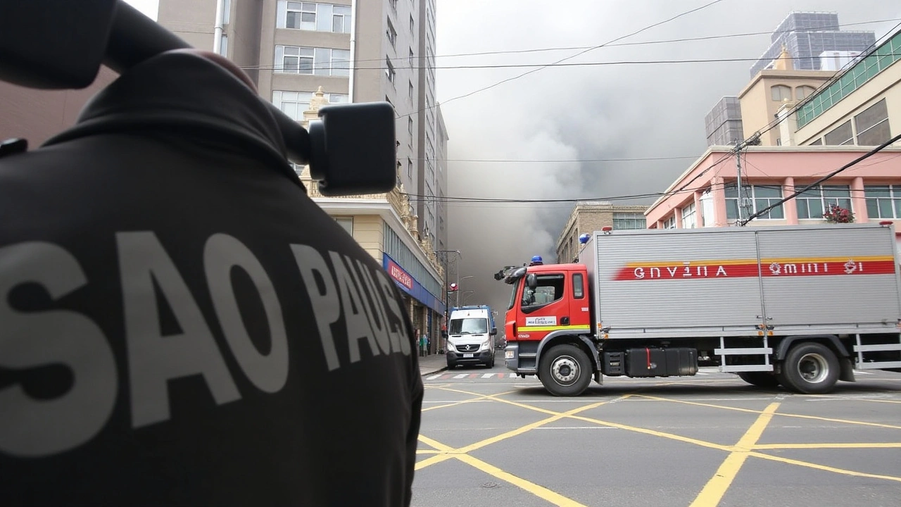 Incêndio de Grande Proporção Atinge Shopping 25 de Março em São Paulo