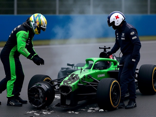 Pai de Bortoleto garante que filho correrá na classificação após acidente em Interlagos